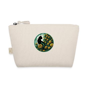 Black Cat Marigold - Organic Pouch - nature - Front