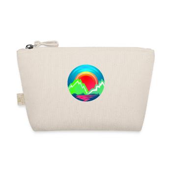 Landscape in circle - Organic Pouch - nature - Front
