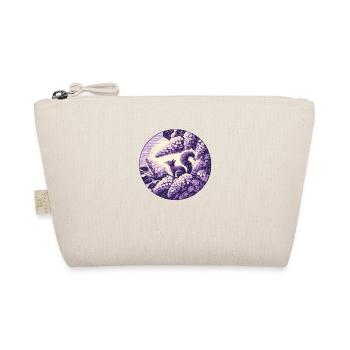 Lilac Squirrel Art - Organic Pouch - nature - Front