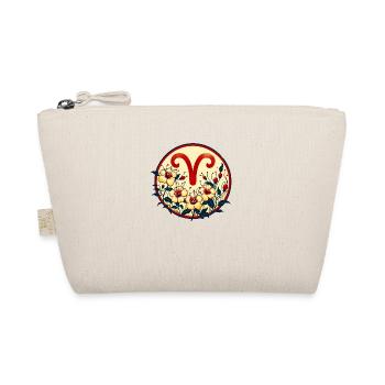Aries Symbol - Organic Pouch - nature - Front