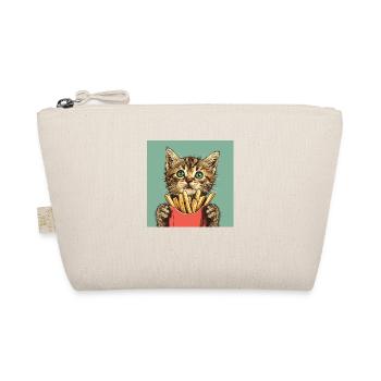 Katze - Bio-Täschchen - Natur - Vorne