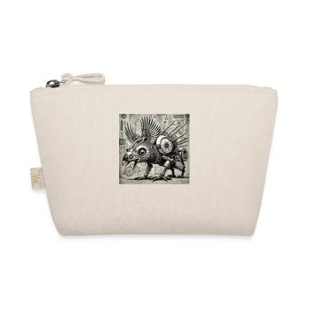 phoenix style cyborg steampunk cyberpunk - Organic Pouch - nature - Front
