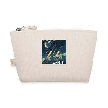 Affiche de Style rétro voyage dans l’espace « Quitter la Terre » - Trousse biologique - nature - Devant