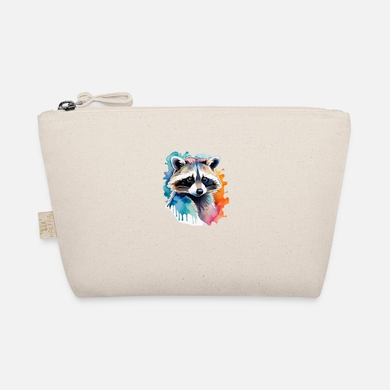 Illustration aquarelle de raton laveur Trousse biologique