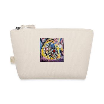 abstract surreal design, directly from the artist - Organic Pouch - nature - Front