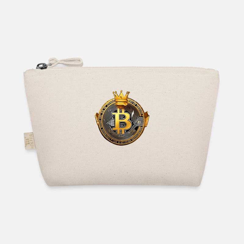 King Bitcoin - Cool Bitcoin Logo Trousse biologique