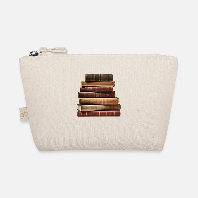 Old books, the gateway to knowledge Organic Pouch