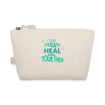 Healing Debates Lyme Debunking Controversial - Organic Pouch - nature - Front