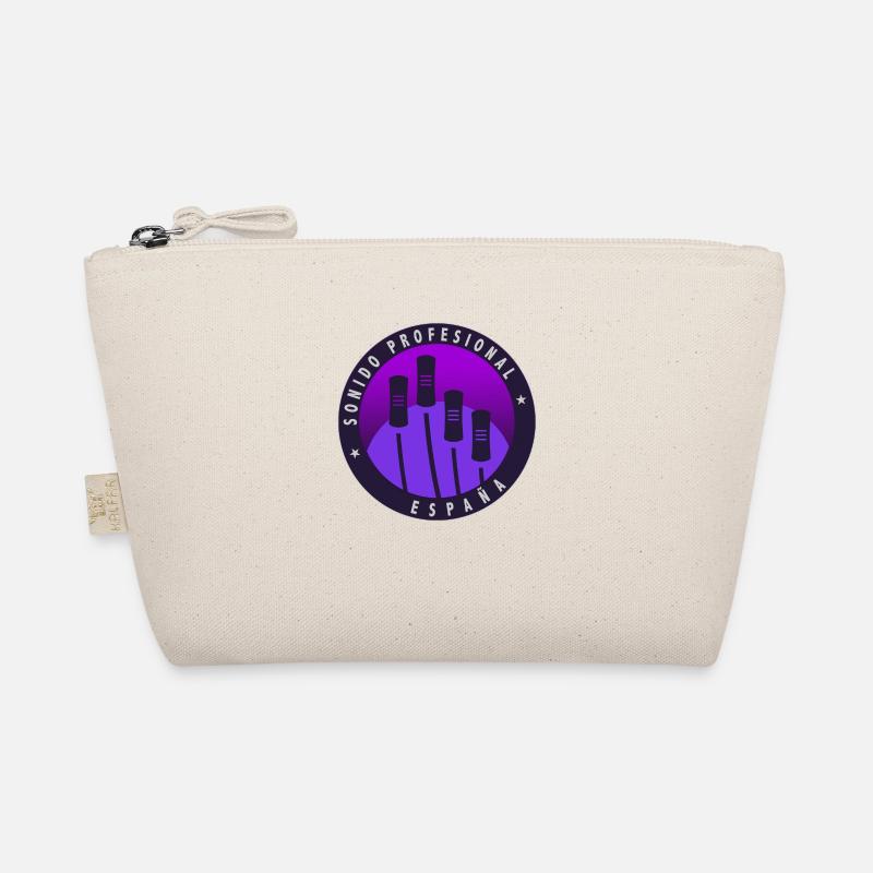 Logo with gradient background. Organic Pouch