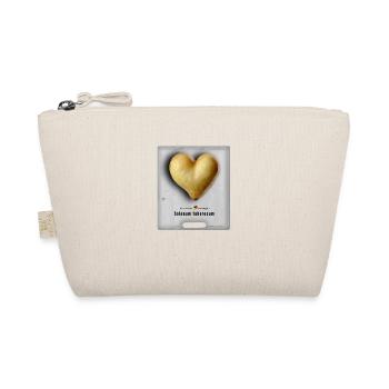 German Art - Potato Heart - Organic Pouch - nature - Front