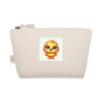 Sweet chick La jolie nana aux grands yeux - Trousse biologique - nature - Devant