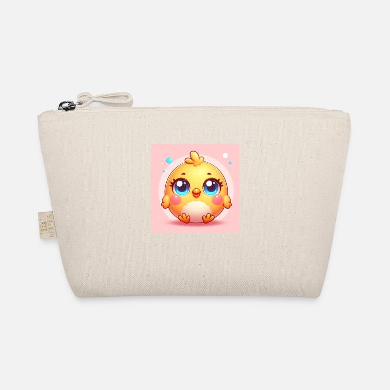 Sweet Chick Le poussin rond mignon Trousse biologique