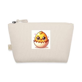Sweet chick hatches from an egg - Organic Pouch - nature - Front