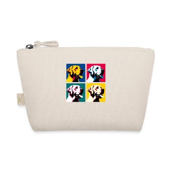 Pop Labrador Retriever Dog Portrait - Pet Portrait - Organic Pouch - nature - Front