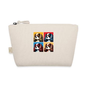 Pop Cavalier King Charles Spaniel chien Portrait - Trousse biologique - nature - Devant