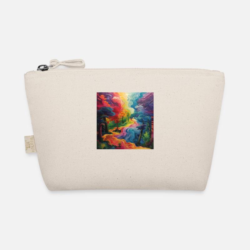 Abstract Way Organic Pouch