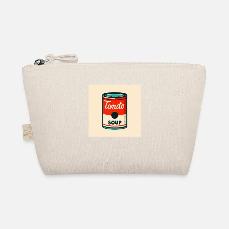 Boîte de soupe à la tomate en risographe Trousse biologique