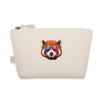 Roter Panda Kleiner Panda - Bio-Täschchen - Natur - Vorne