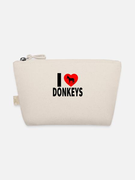 Donkey - Organic Pouch - nature - Front