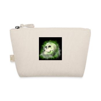 Totenkopf - Bio-Täschchen - Natur - Vorne