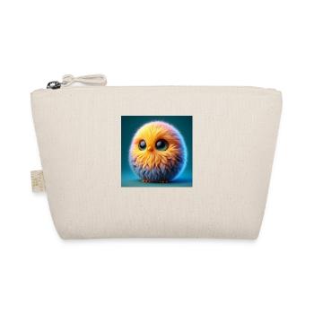 Chick Bird in 3D Hyperrealism - Organic Pouch - nature - Front