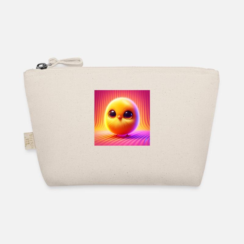 poussin moelleux couleur pastel hyperréalisme 3D Trousse biologique
