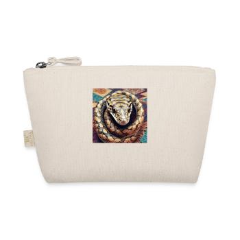 Vêtements de conception de cadeau de chemise de serpent - Trousse biologique - nature - Devant