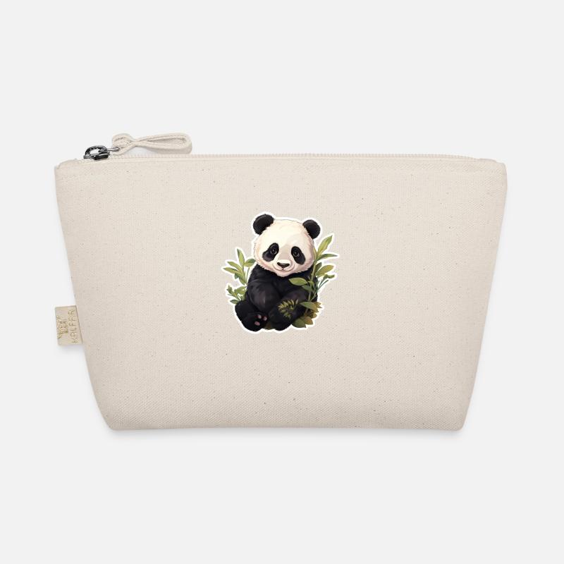Pandabär Bio-Täschchen