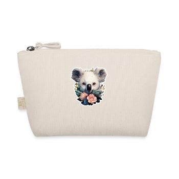 Koala Cute - Organic Pouch - nature - Front