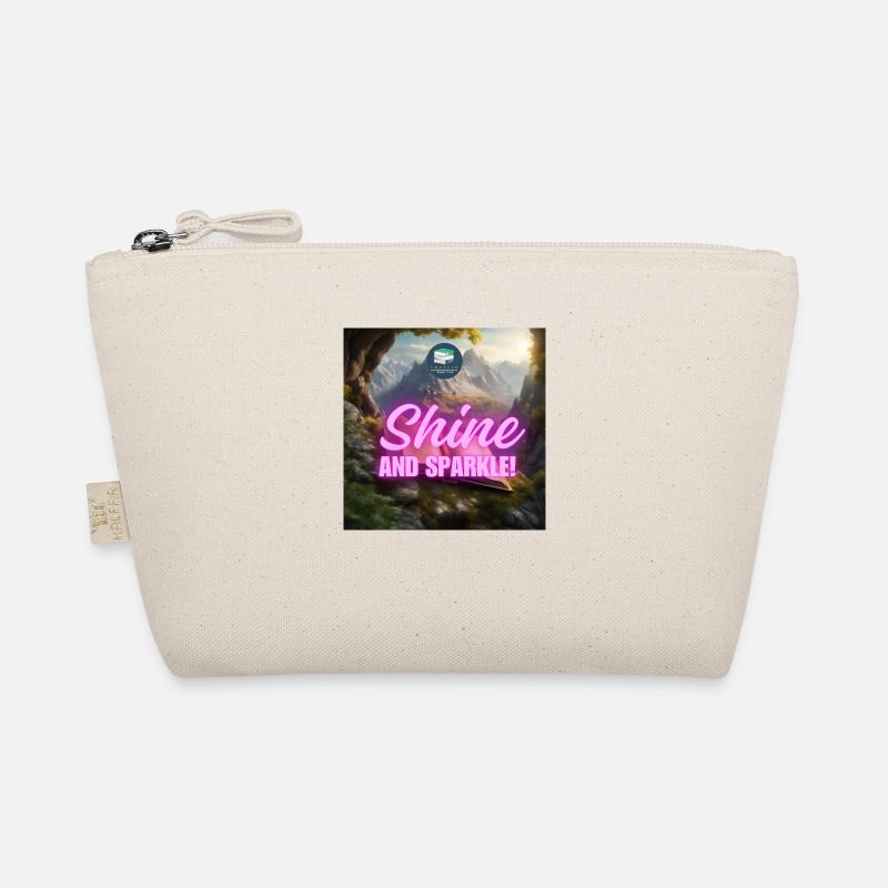 Emerald shine and sparkle Organic Pouch