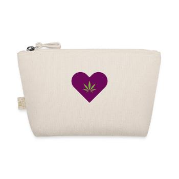 420 love - Bio-Täschchen - Natur - Vorne