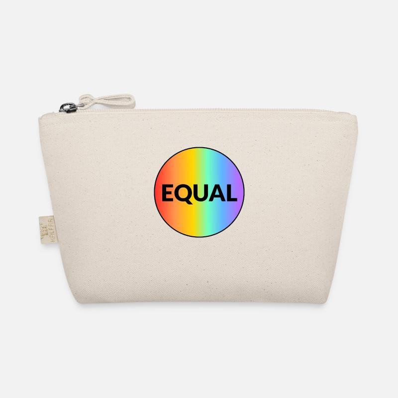 EQUAL - rainbow gay pride Organic Pouch