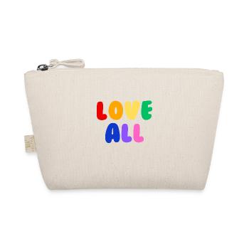 Love all Pride - Bio-Täschchen - Natur - Vorne