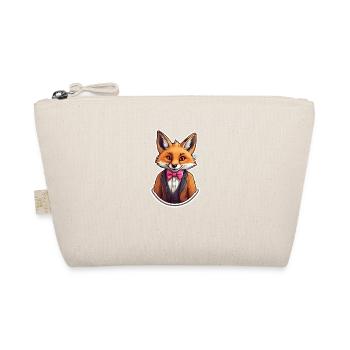 Funny Comic Fox - Organic Pouch - nature - Front