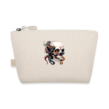 Transforming Humanity into Serpentine Vigilance!" - Organic Pouch - nature - Front