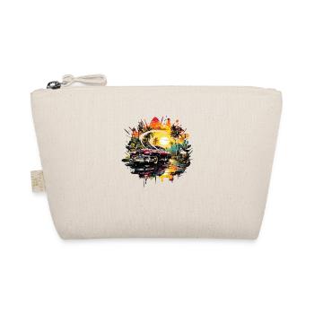 Vacation Early Summer Late Summer Summer Vacation Sea Car - Organic Pouch - nature - Front
