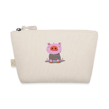 Bébé cochon - Trousse biologique - nature - Devant