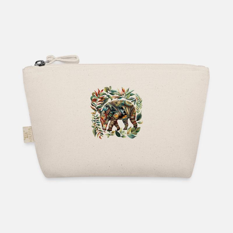 Aztec Tapir - Organic Pouch - nature