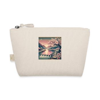 Japan Vintage Blossoming Plum Tree - Organic Pouch - nature - Front