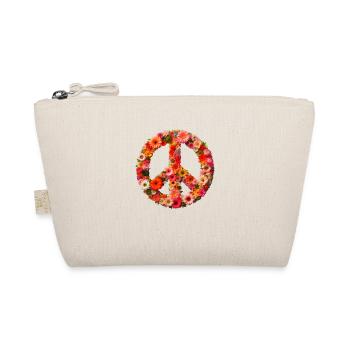 Signe de paix floral - Trousse biologique - nature - Devant