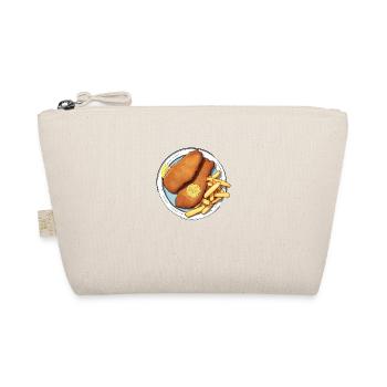 Schnitzel with fries and a slice of lemon - Organic Pouch - nature - Front