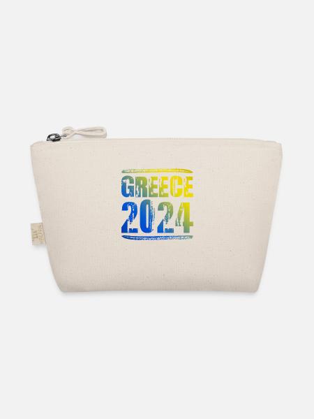 Greece 2024 Colorful Holiday - Organic Pouch - nature - Front