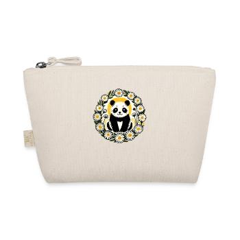 Großer Panda - Bio-Täschchen - Natur - Vorne