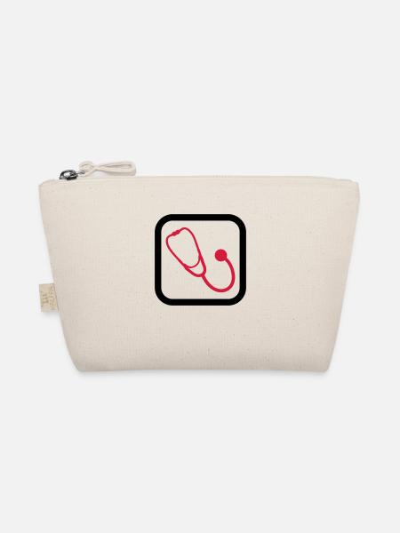 Tenue de stéthoscope de médecin Expertise médicale - Trousse biologique - nature - Devant