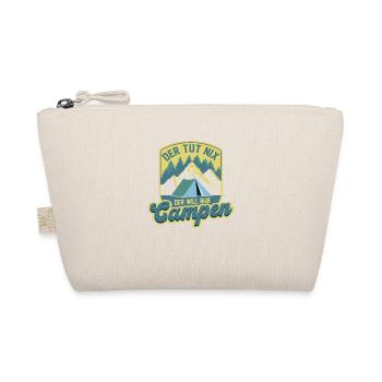 Il ne fait rien, il veut juste camper, camper des vacances - Trousse biologique - nature - Devant
