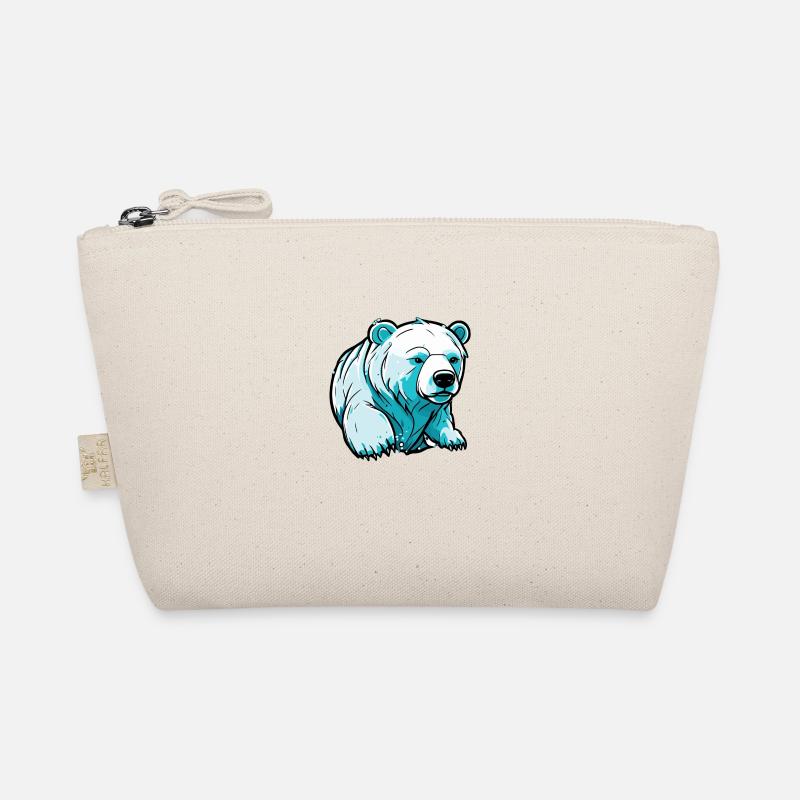 Eisbär / Tier / Norpol / Winter / Kindlich / süß Bio-Täschchen