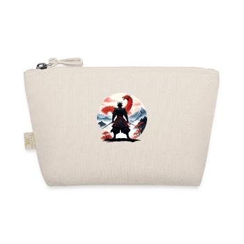 Samurai Japan Drachen Landschaft - Bio-Täschchen - Natur - Vorne