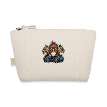 Monkeys 1 - Organic Pouch - nature - Front
