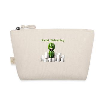 Social distancing - Organic Pouch - nature - Front