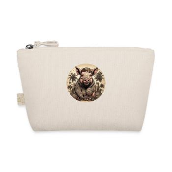 Tattoo / Animal / Art / Cool / Comic / Pig - Organic Pouch - nature - Front